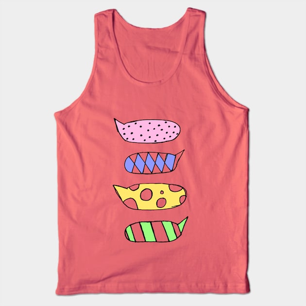 text. Tank Top by Bogogie